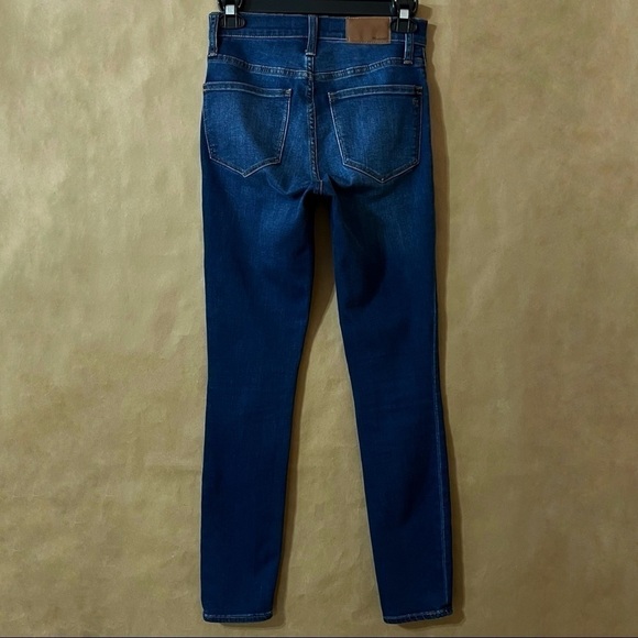 Madewell | Roadtripper Jeans in Jansen Wash High Rise Skinny Denim Jeans Size 24 - Picture 9 of 13